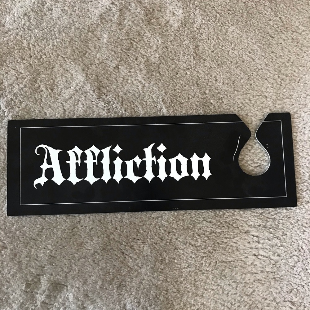 Affliction door hanger mma Ufc new